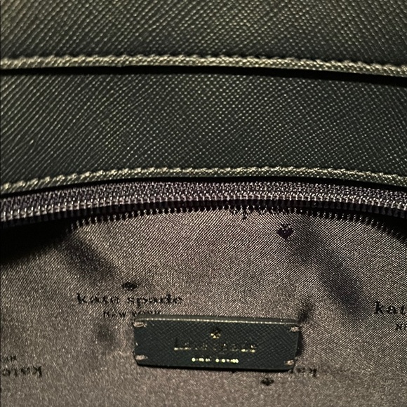 - Kate Spade Green and Blue Polka Dot Tote NWT $359 retail - Picture 6 of 7